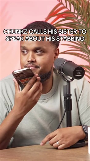 Chunkz’s sister reveals how much he exaggerated when he was stabbed. #chunkz #thechunkzshow #darkestman #fyp