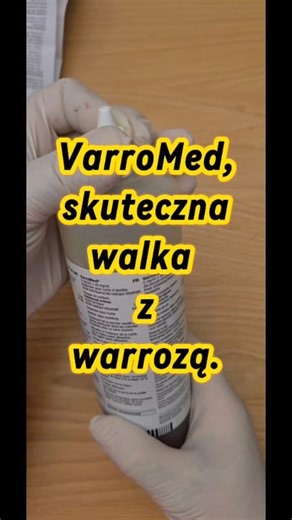 VarroMed,naturalny sposób zwalczania warrozy u pszczół. #PolskiMiodek #varromed #warroza #zdrowepszczoły #pasieka | Polski Miodek