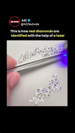 How Lasers INSTANTLY Identify Real Diamonds!
