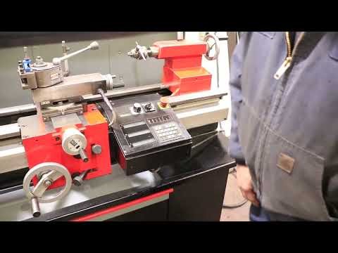 15" x 40" EMCO VARIABLE SPEED ENGINE LATHE MODEL: EM15D, MFG: 1990'S