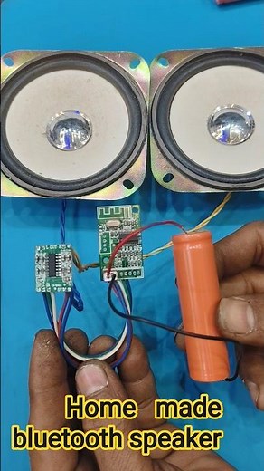 Home made Bluetooth speaker 🔊 Learn to connect Bluetooth module part 1