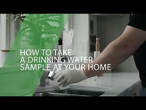 How To Take A Drinking Water Sample in Your Home