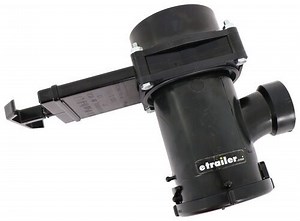 LaSalle Bristol RV Waste Valve - Tee - Rotating - 3" and 1.5" Hubs to 3" Lug LaSalle Bristol RV Wast