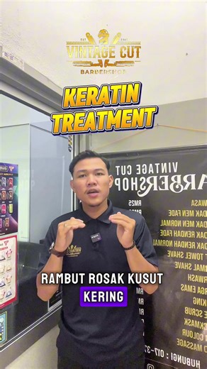 Keratin treatment tengah PROMOSI 🔥 📍Slot terhad! Booking cepat sebelum penuh 🤩 #KeratinTreatment #RambutSihat #HairCareRoutine #PromosiSalon #BarberMalaysia