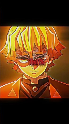 "When Zenitsu unlocks that 1%🔥⚡" I Zenitsu edit #animeshorts#animeedits#demonslayer