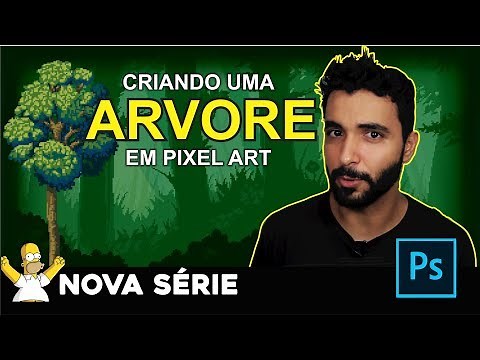 Como criar uma ARVORE em PIXEL ART