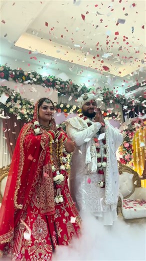 BINDRA ji EVENT'S on Instagram: "🫶🏻Matka /pyro bride entry and Jai Mala performance.. Bindra ji Event’s planner..🥰 #brideentry #instawedding #event #jaimala #instagram"