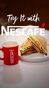 Who else is craving a delicious sandwich combo for breakfast? #NESCAFÉ #StartStrongFinishStrong | NESCAFÉ