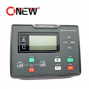 [Hot Item] Generator LED Display Auto Start Generator Control Panel Automatic Remote Diesel Electric Genset Control Card Smartgen Controller 6110 Hgm6110n