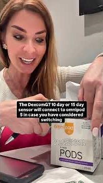 Starting Omnipod 5 with a Dexcom G7