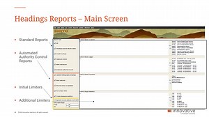 Webinar: Using Sierra Headings Reports
