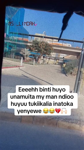 Eeeehh binti huyo unamuita my man ndioo huyuu — viral Swahili reaction clip