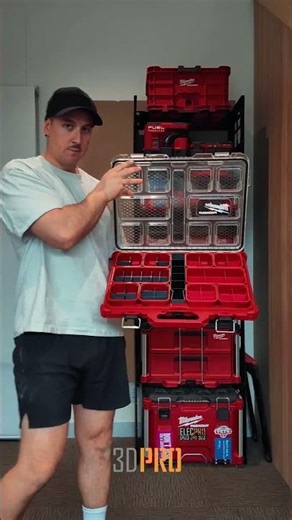 Looking for the ultimate shelving for your packout stack? 3DPRO has the solution for you