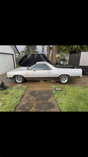 What sounds better than a big block Chevrolet #bigblock #chevy #elcamino #gbody