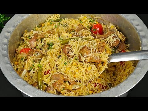 Lucknowi Mutton Chana Dal Tehri | Chana Dal Mutton Tahari | Mutton Tahari Recipe