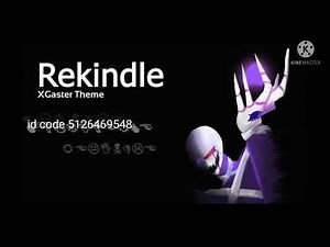Underverse XGaster Theme Rekindle Roblox Id.