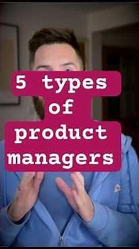types of #productmanagement #explained . #techcareer #startup #bigtech #productmanager