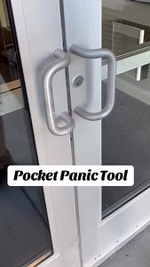 3.9K views · 12K reactions | Double Panic Bar Door???? NO PROBLEM‼️ Grab your Pocket Panic Hook today! #buildingmaintenance #officer #maintenance #cops #construction #lawenforcement #buildingservices #cleaning #swat #locksmith #firefighter #hvac #plumber #electrician #contractor #parents #police #military #ems #firefighting #elevator #parenting #lockedout #security #swat #privateinvestigator #firepik #prepper #bugoutbag #locksport | Job Town Tools | Facebook