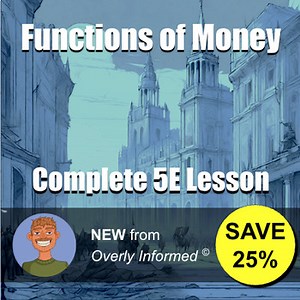 Functions of Money Complete 5E Lesson