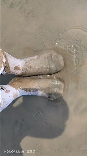 Muddy Jordan 23 white crew socks part 2
