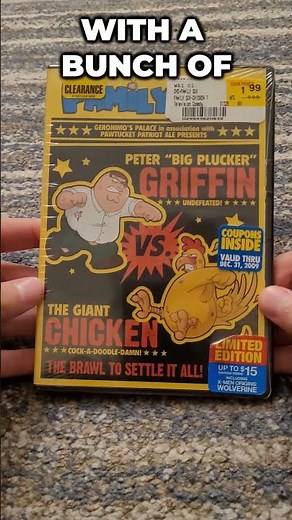 I have this cool Family Guy DVD