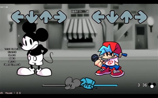 [FNF]VS Mouse 2.6 Minigames:Insanity Funny