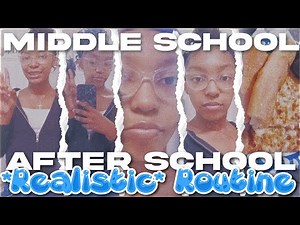 MY MIDDLE SCHOOL AFTER SCHOOL ROUTINE | *8th Grade Edition* homework, food, hygiene, ect-