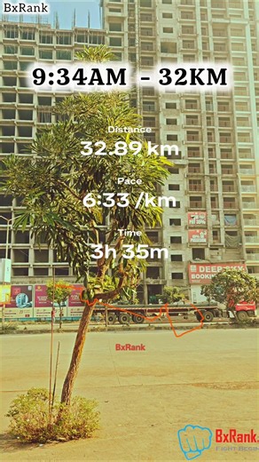 Today’s Run Stats 🏃‍♂️ | Distance, Pace & Strava Running Data | marathon preparation #run #shorts