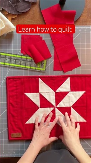 Full tutorial 👉🏼 https://youtu.be/qrqtRgq5ODY #quiltingtutorial