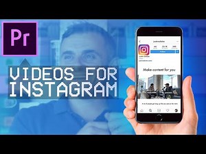 How to create GaryVee style Instagram Videos in Adobe Premiere Pro CC! (Text Captions, Square Size)