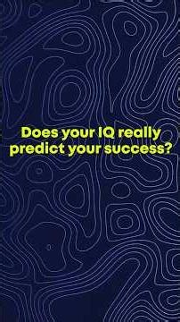 IQ Predicts Success, But Here's Why That's a Problem