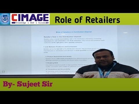 Role of Retailers, By- Sujeet Sir #RetailManagement
