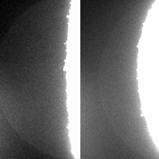‼️ Dwa uderzenia meteoroidów w powierzchnię Księżyca – w odstępie dwóch dni! Na poniższych nagraniach dostrzeżecie dwa błyski na nieoświetlonej przez Słońce powierzchni Księżyca. Wywołały je dwa meteoroidy, które uderzyły w powierzchnię Srebrnego Globu (od lewej): 30 października (czwartek), o godzinie 12:33 czasu polskiego i 1 listopada (sobota), o godzinie 12:49 czasu polskiego. Zarejestrował je japoński obserwator Daichi Fujii. ☝️ Zwróćcie uwagę, że na Ziemi meteoroid zdradza swoją obecność w