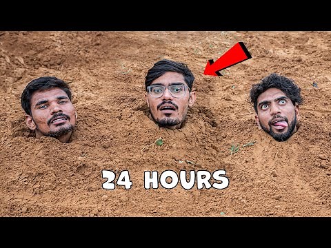 24 Hours Buried Alive Underground | 24 घन्टे जिन्दा दफ़न | Will We Survive?