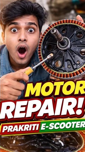 electric scooter motor repair #motor #repairing #electricscooter #electric_bass143