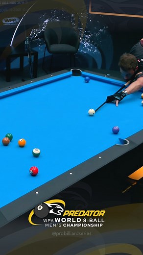 8 ball blocked? No problem! | Predator Pro Billiard Series