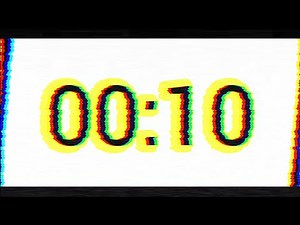 Times up sound effect, 10 9 8 7 6 5 4 3 2 1 TIME'S UP!, countdown 10 seconds, count from 10to0, 10-0
