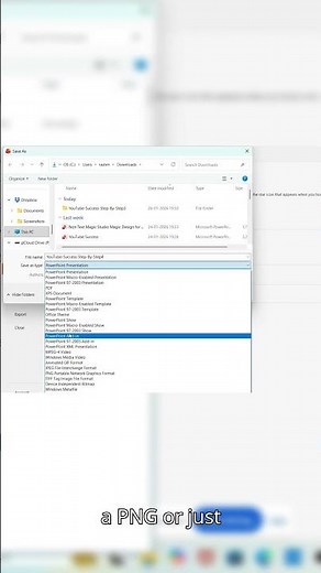 Save PowerPoint Slides as PNG in Seconds (No Screenshots)