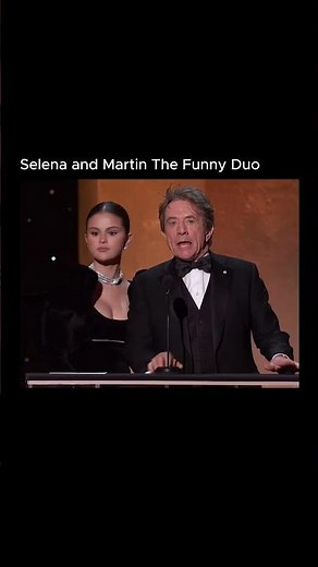 Selena Gomez and Martin short hosting awad show.