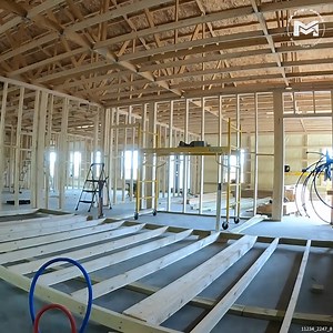 1.1M views · 6.3K reactions | Working on Internal Framing and Porch Roof | MR Post Frame | Facebook