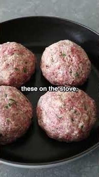 Chef John’s Giant Lazy Meatballs