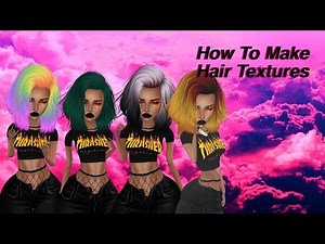 ~IMVU~ How to make Hair textures using GIMP