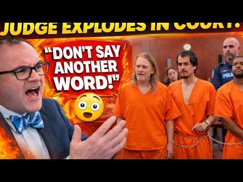 Judge SHUTS DOWN Defendant Mid-Court — “Don’t Say Another Word!” ⚖️