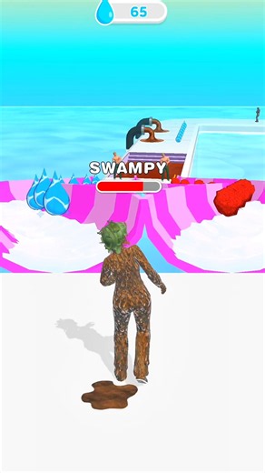 Can She Collect Enough Water to Win? 💧🏃‍♀️ #shorts