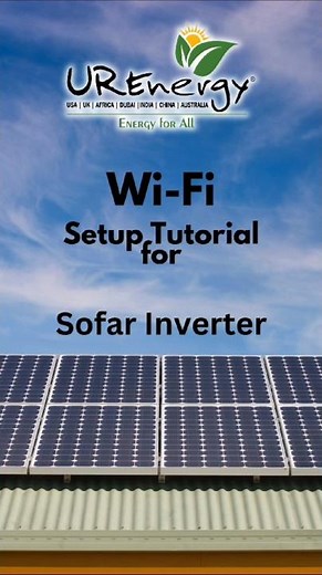 How to sofar inverter wifi online #electrical #solarpanel #solarconverter #solar # inverter