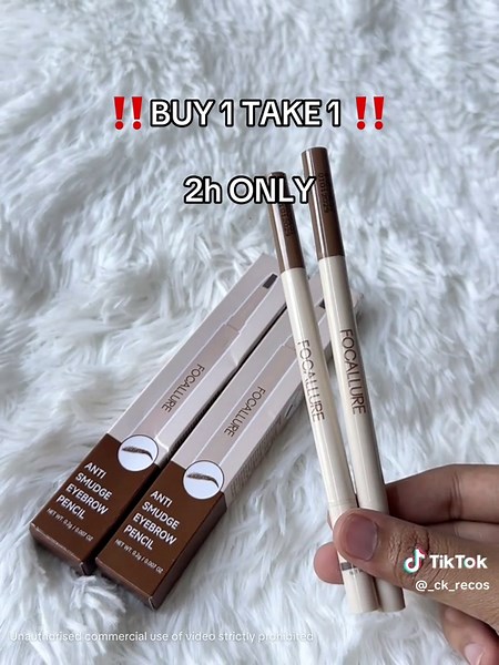 Focallure Philippines Buy 1 Take 1 Eyebrow Pencil Sale