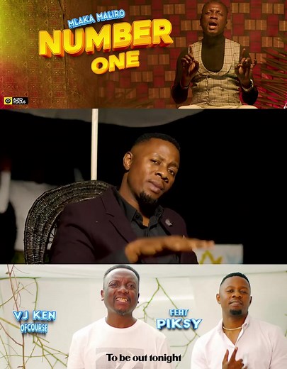 Mlaka Maliro ft Piksy - Number One official music video to be out tonight. ( Directed by Vj ken official ) | Mikozi