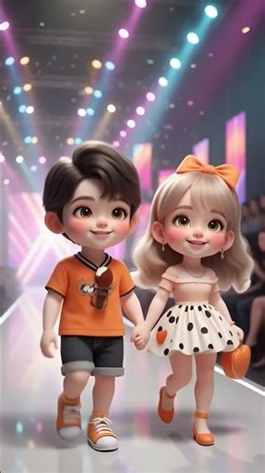 “Cute 3D Cartoon Couple 💖 | Viral Romantic Love Moment Trending Short”#cute #rampwalk #smilefactory
