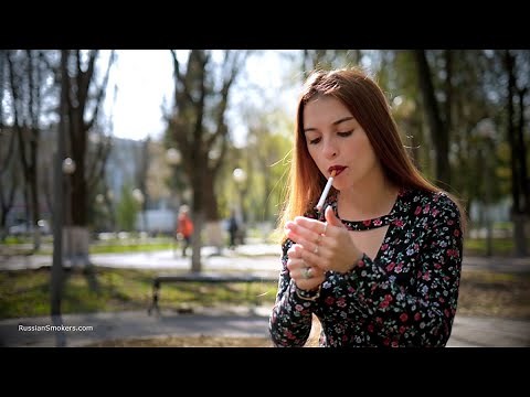 Interview with Christine while she is smoking a cigarette