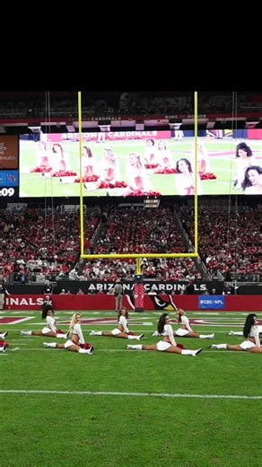 Arizona Cardinals Cheerleaders on Instagram: "Our end zone routine last game was 🤩❤️‍🔥🔥👏 #AZCC25 | #AZCARDSCHEER"